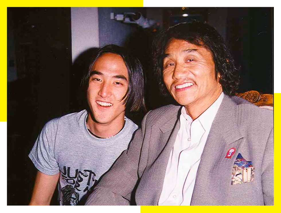 aoki and his dad rocky