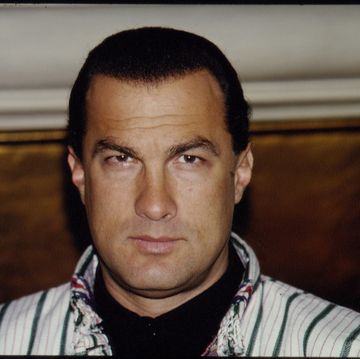steven seagal in paris for the release of his film