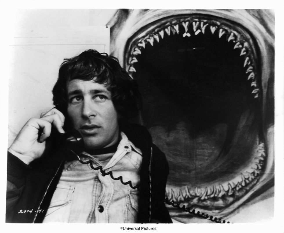 Steven Spielberg in „Der weiße Hai“
