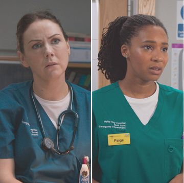 stevie, paige, siobhan, casualty