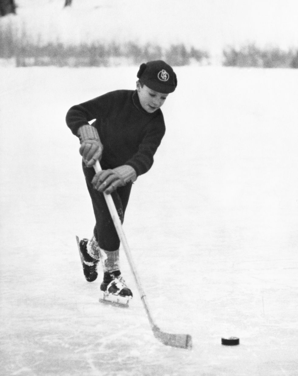 prince carl gustaf playing hockey