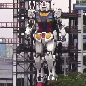 giant gundam robot