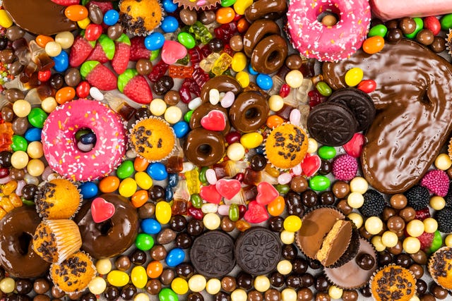 still life of sweets and goodies