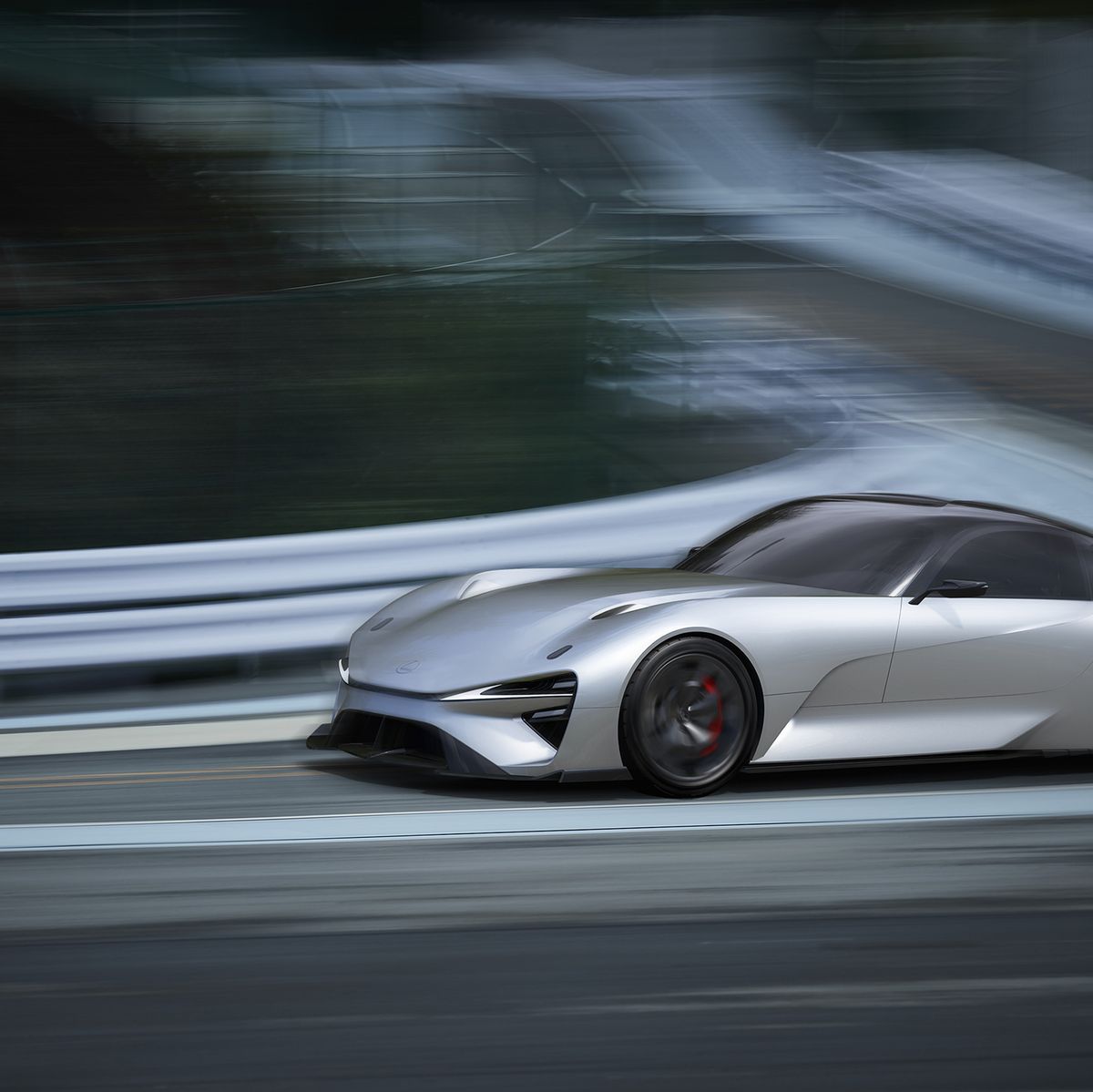 Lexus Shoots for 430 Miles of Range with Future Electric Sports Car
