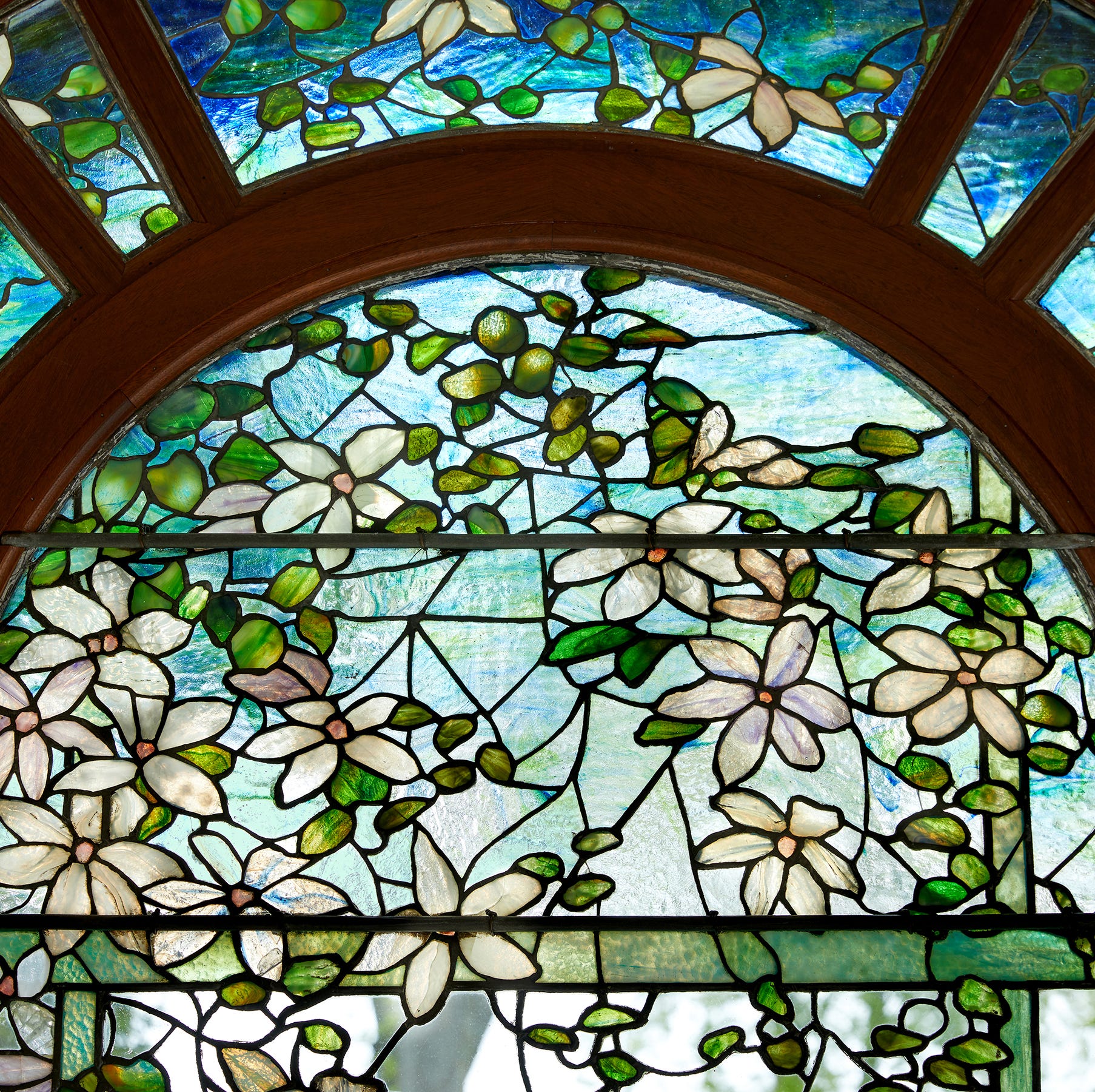 A Rare Tiffany Window Designed for the Home