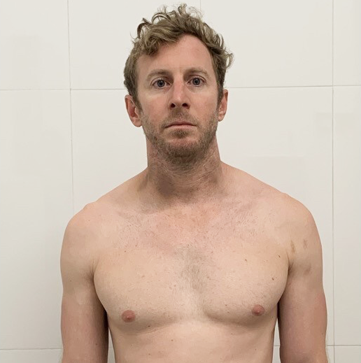 phil dixon before his transformation shirtless