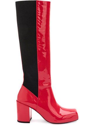 Footwear, Boot, High heels, Shoe, Red, Knee-high boot, Rain boot, Riding boot, Durango boot, Carmine, 