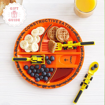 the constructive eating utensil set and a lego duplo carrot set are two good housekeeping picks for the best stocking stuffers for toddlers