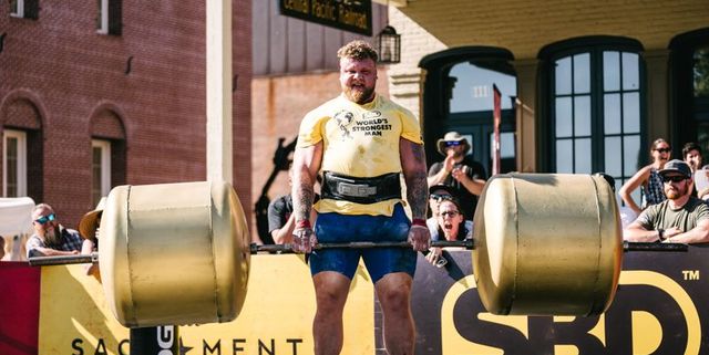 Tom Stoltman, the World's Strongest Man, Fuels with IHOP and
