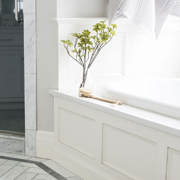 Here is an overview of our quick and simple bathroom decorating ideas:  Paint. Paint your walls c…