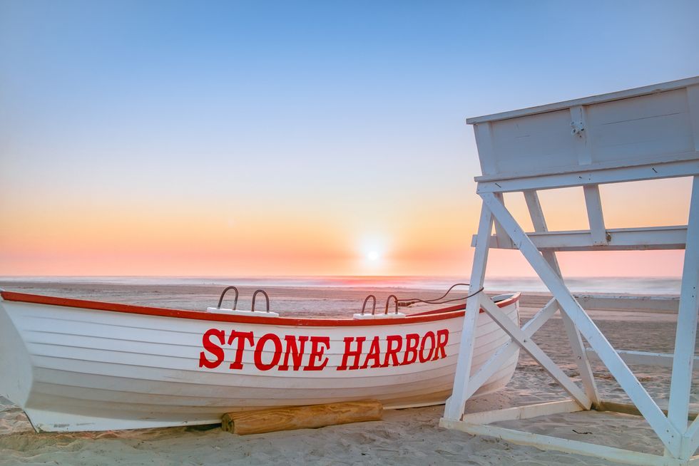stone harbor sunrise