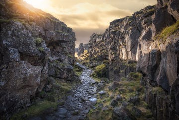 thingvellir nationaal park in ijsland