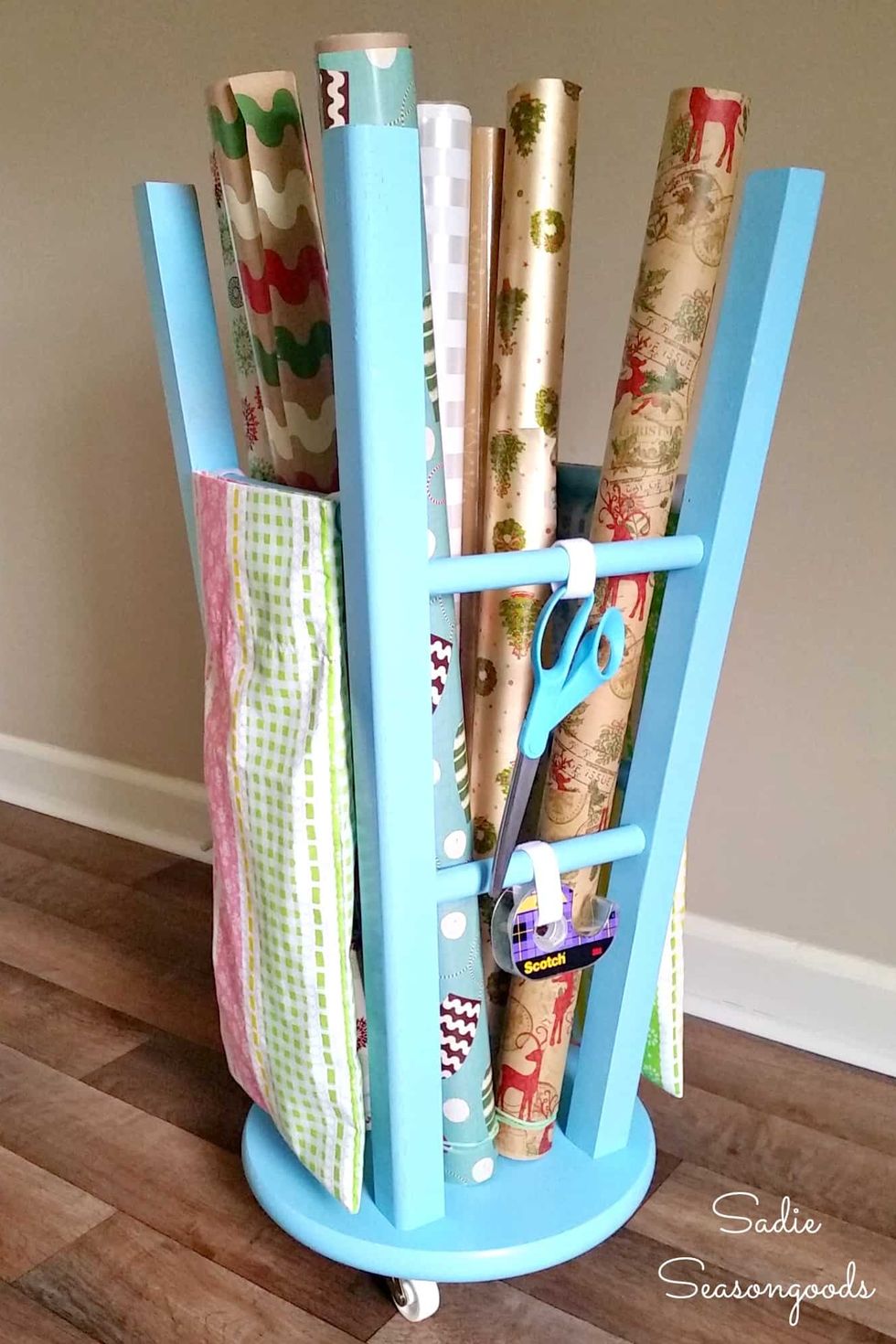 Once You Own a Wrapping Paper Organizer, You Won't Know How You