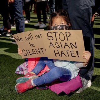 stop asian hate protest