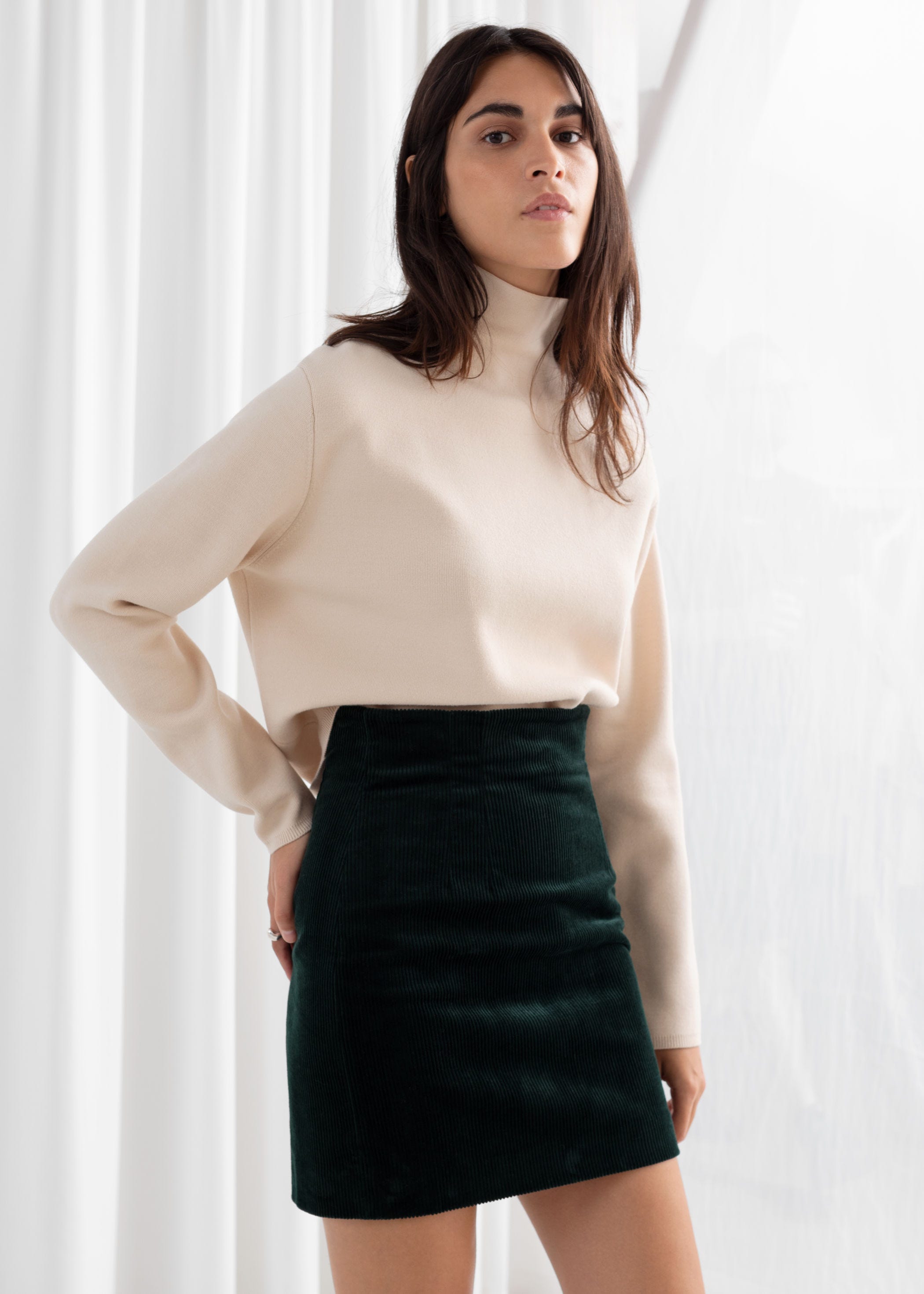 corduroy skirt 