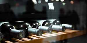 storing bottles of wine in fridge