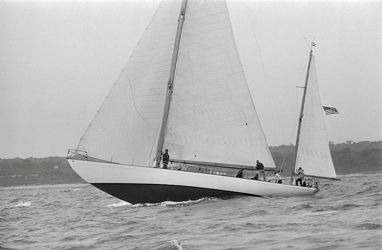 john f kennedy sailing yacht