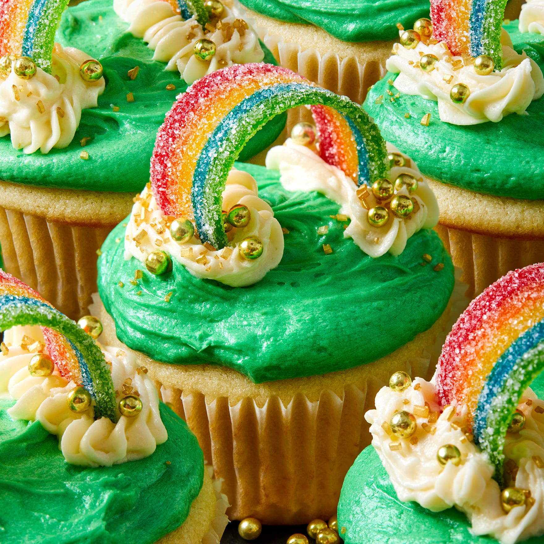 paleo st patricks day cupcakes