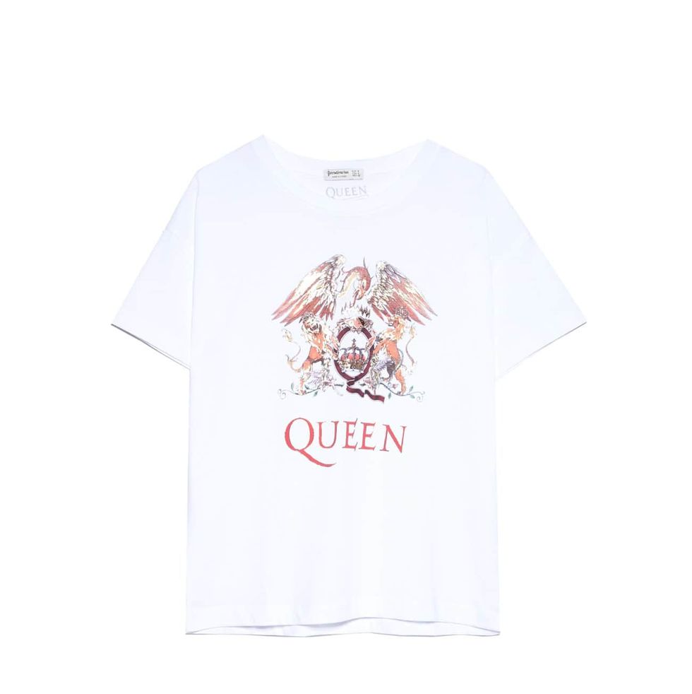 Necesitamos las nuevas camisetas de Queen de Stradivarius-Stradivarius lanza nuevas de Queen