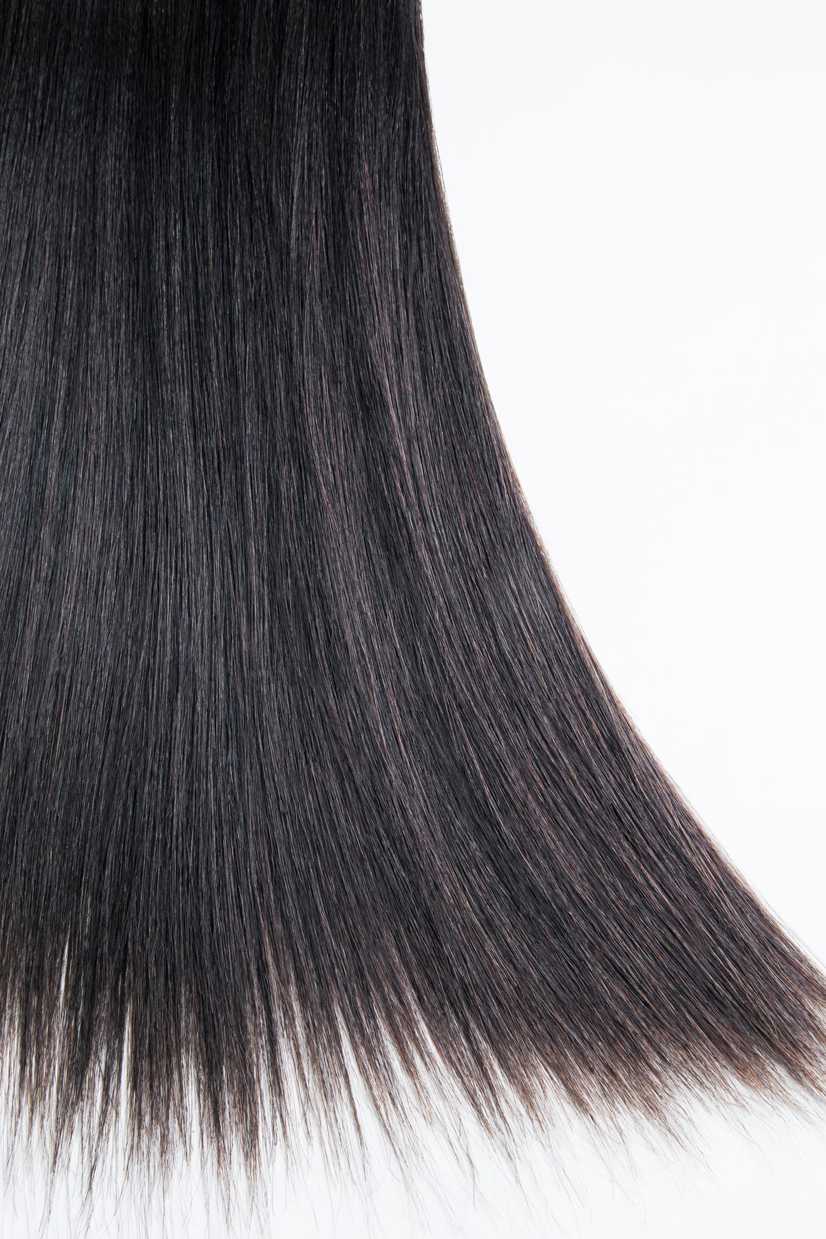 Silk press outlet on white hair