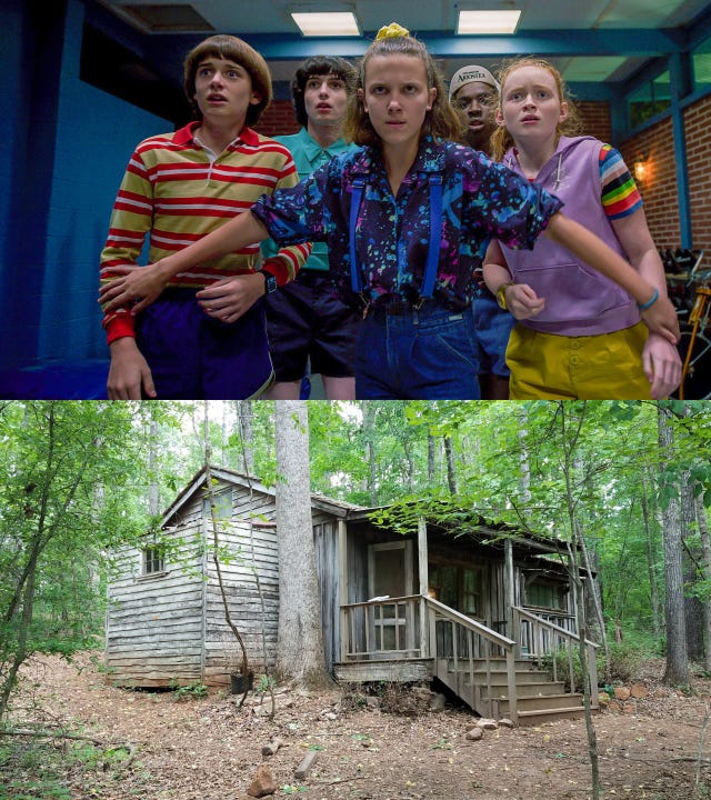 La cabaña de Jim Hopper en 'Stranger Things'
