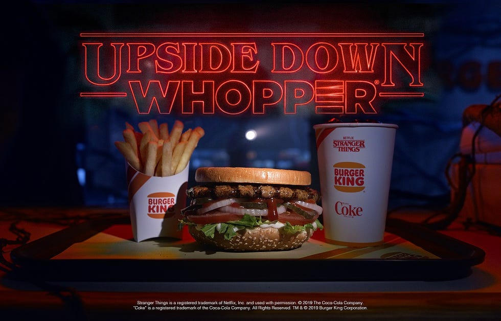 Fast food, Food, Whopper, Junk food, Hamburger, Dish, Cuisine, Burger king premium burgers, Meal, Advertising, 