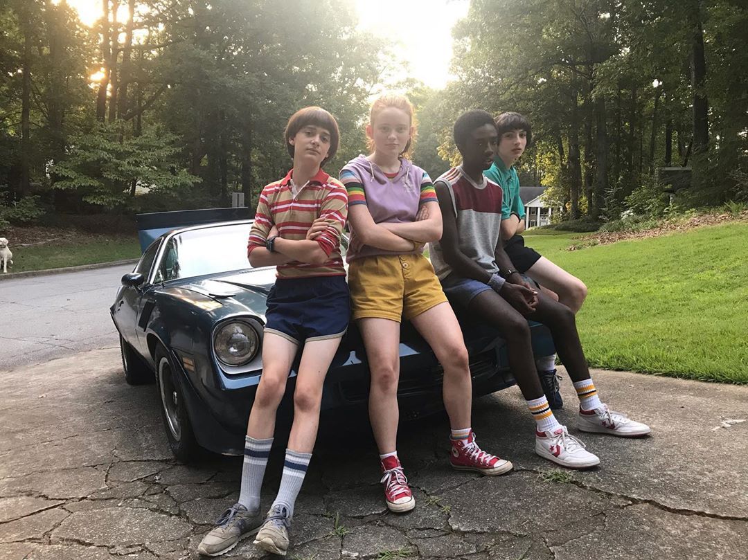 Stranger Things Season 3 Behind the Scenes with Noah Schnapp and Sadie  Sink, Will Byers, Max