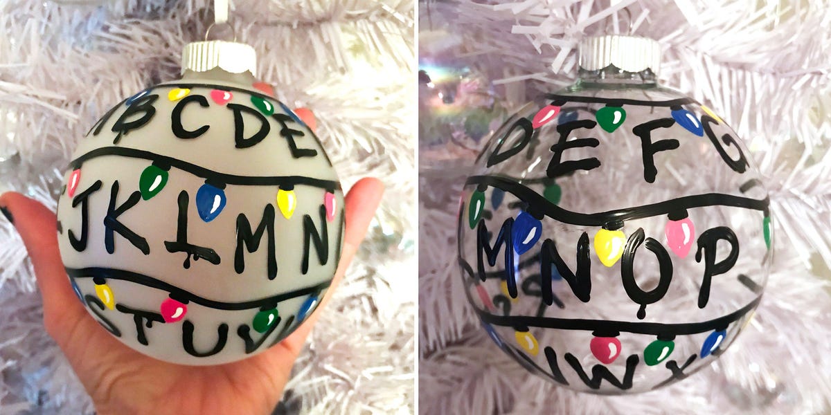 Stranger Things Lights ornament