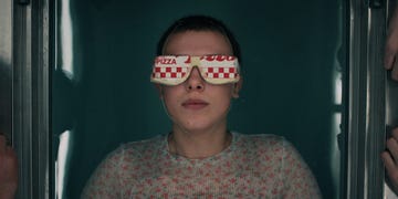 stranger things millie bobby brown as eleven in stranger things cr courtesy of netflix © 2022