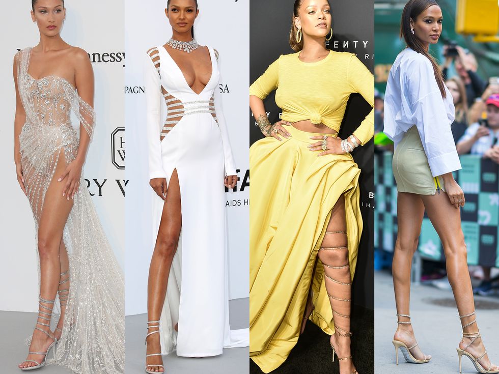 Fashion model, Clothing, Fashion, Dress, Yellow, Shoulder, Leg, Neck, Footwear, Fashion design, 