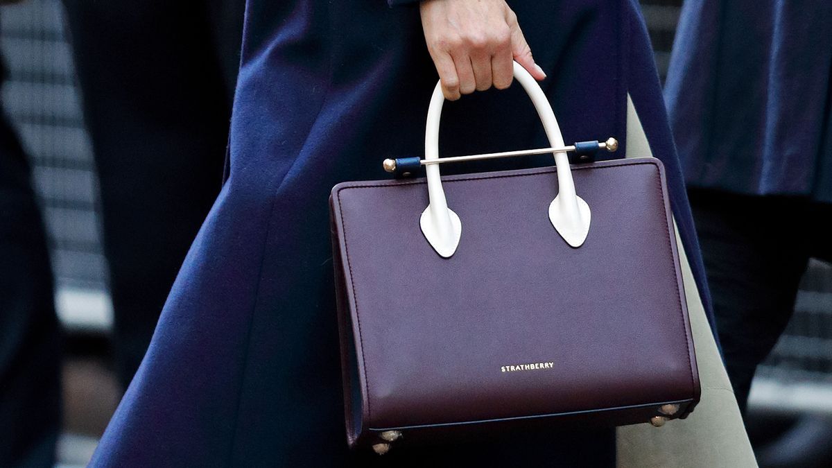 Luxury designer handbags, crafted in Spain, Strathberry