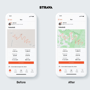 Nueva actualización de Strava