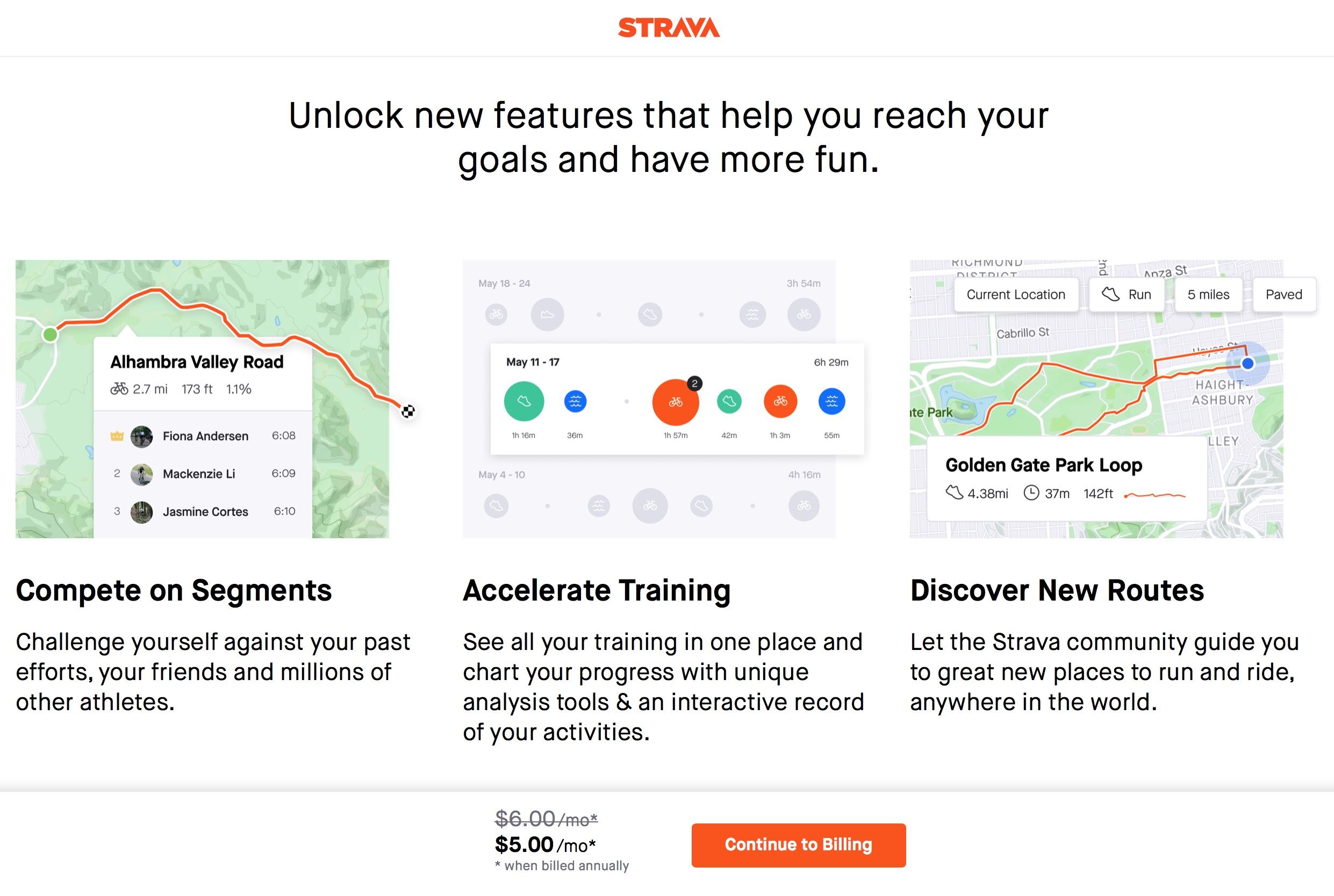 Strava store running tracker