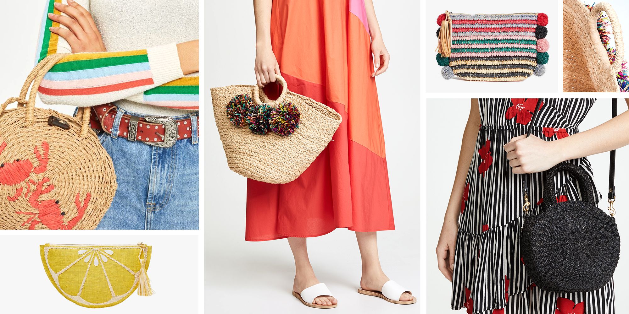 40+ Straw Bags, Purses & Clutches Perfect for Vacation - This is