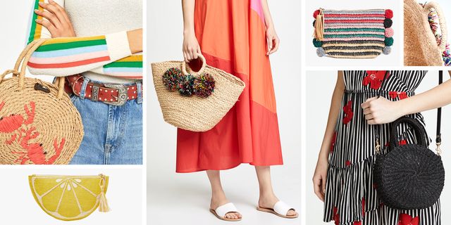 14 Best Straw Bags for Summer 2018 - Cute Straw Handbags & Basket Bags