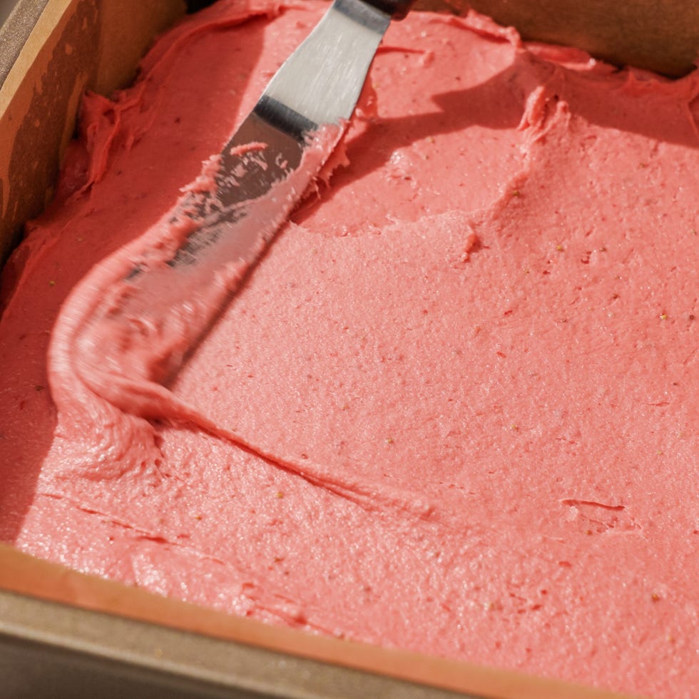 strawberry brownies