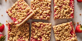 strawberry cheesecake bars