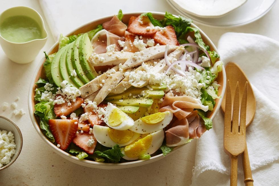 strawberry cobb salad