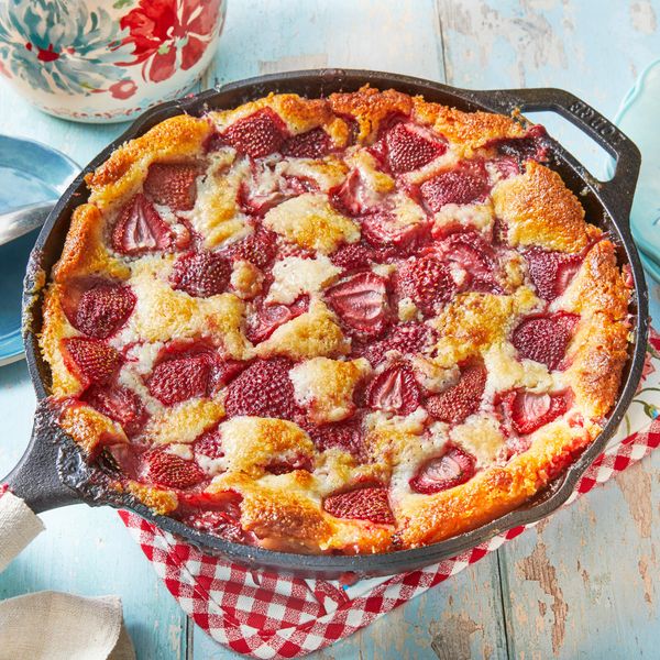 Strawberry Cobbler for 4th of July dessert ideas