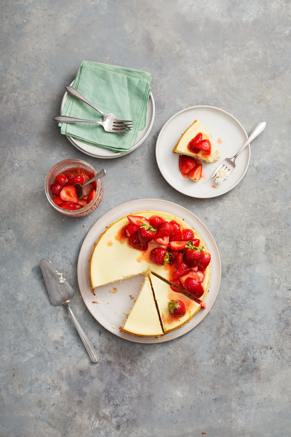 strawberry coconut crust cheesecake