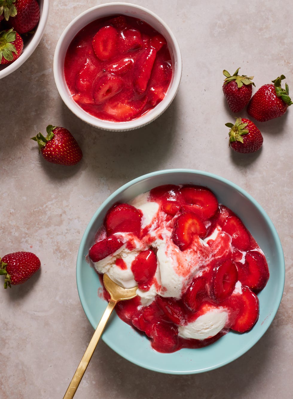 strawberry compote