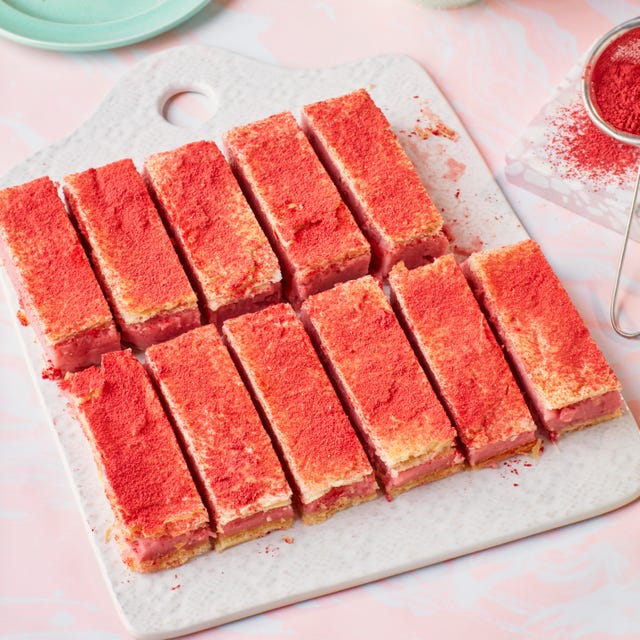strawberry custard tart