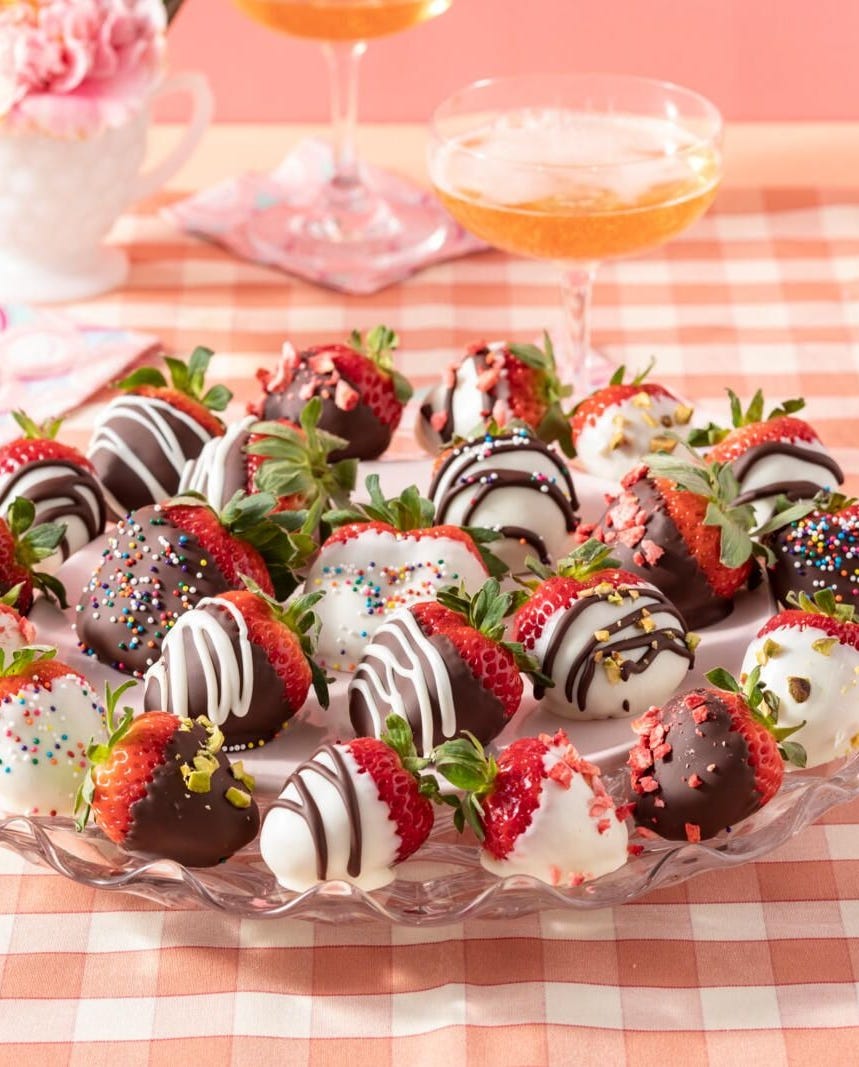 strawberry desserts chocolate covered strawberries