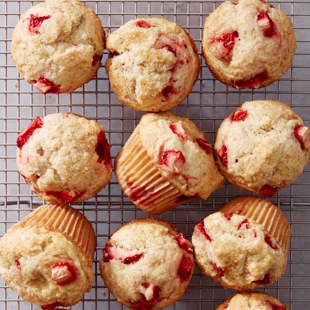 strawberry muffins