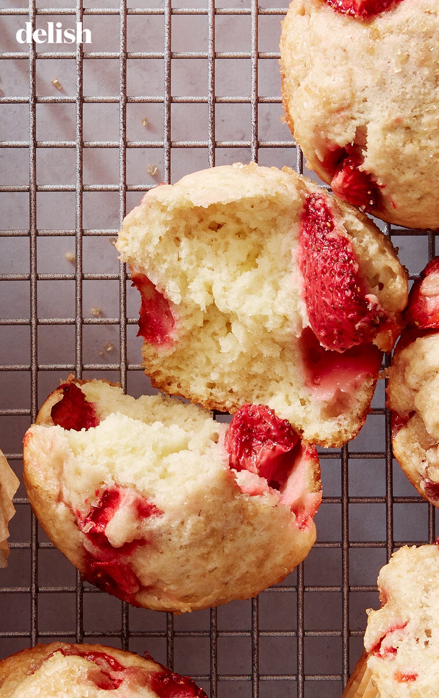 strawberry muffin pin