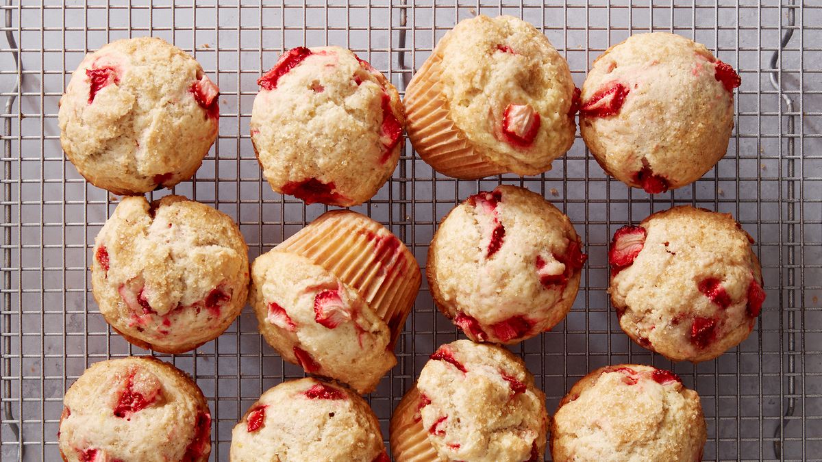 preview for These Jammy Strawberry Muffins Will Win Your Summer Brunch
