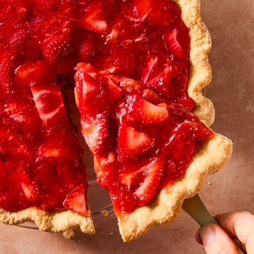 Strawberry Pie pie crust with a strawberry filling