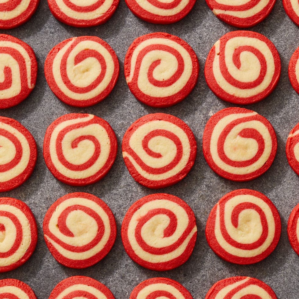 strawberry pinwheel cookies