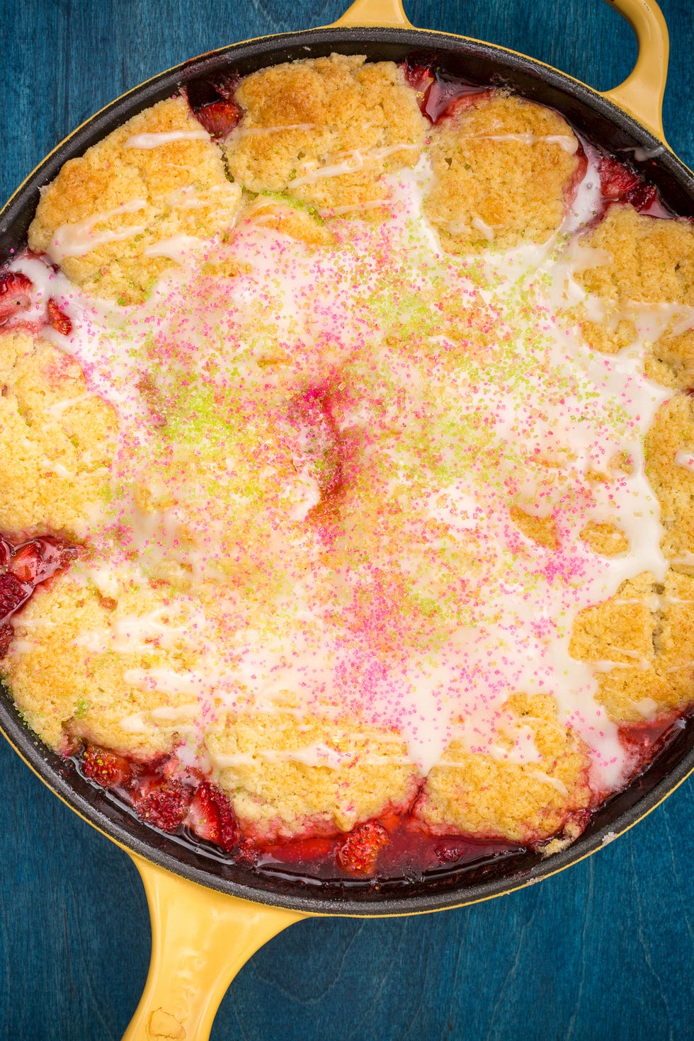 strawberry poptart cobbler