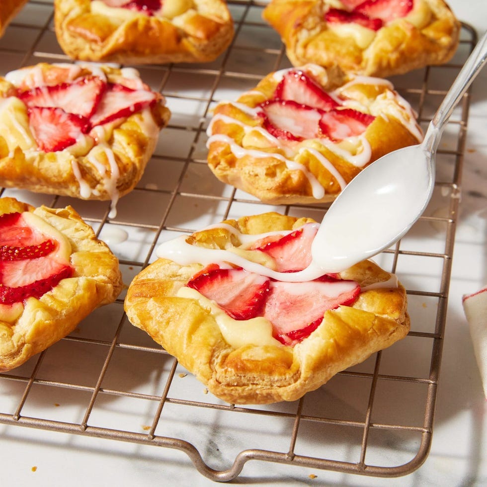 strawberry recipes danish